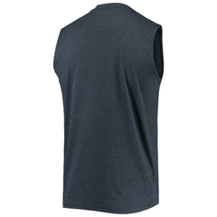 Milwaukee Brewers Muscle Tank Top - Heathered Navy | New Era