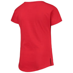 Washington Nationals Girls Youth Dream Scoop-Neck T-Shirt - Red