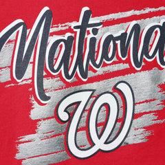 Washington Nationals Girls Youth Dream Scoop-Neck T-Shirt - Red