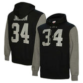 Bo Jackson Las Vegas Raiders Retired Player Name & Number Pullover Hoodie - Black for sale