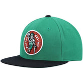 Boston Celtics Hardwood Classics Team Two-Tone 2.0 Snapback Hat - Kelly Green/Black | Mitchell & Ness outlet