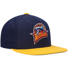 Golden State Warriors Hardwood Classics Team Two-Tone 2.0 Snapback Hat sale - Navy/Gold | Mitchell & Ness cheap