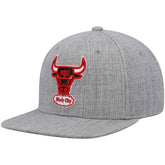 Chicago Bulls Hardwood Classics Team 2.0 Snapback Hat - Heathered Gray | Mitchell & Ness on sale