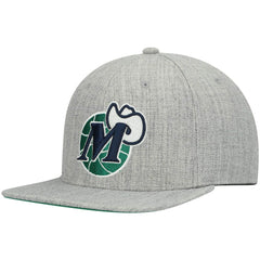 Dallas Mavericks Hardwood Classics Team 2.0 Snapback Hat sale - Heathered Gray | Mitchell & Ness on sale