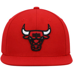 Chicago Bulls Ground 2.0 Snapback Hat - Red | Mitchell & Ness cheap