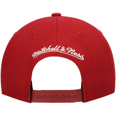 Miami Heat Ground 2.0 Snapback Hat - Red | Mitchell & Ness online