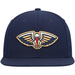 New Orleans Pelicans Ground 2.0 Snapback Hat - Navy | Mitchell & Ness for sale