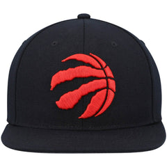 Toronto Raptors Ground 2.0 Snapback Hat - Black | Mitchell & Ness cheap
