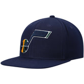 Utah Jazz Ground 2.0 Snapback Hat - Navy | Mitchell & Ness cheap