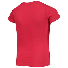 Washington Nationals Girls Youth Flip Sequin Team T-Shirt - Red | New Era