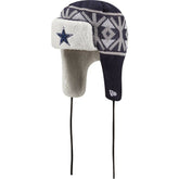 Dallas Cowboys New Era Knit Trapper Hat - Navy online