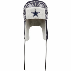 Dallas Cowboys New Era Knit Trapper Hat - Navy online