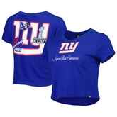 New York Giants New Era Women's Historic Champs T-Shirt - Royal discount