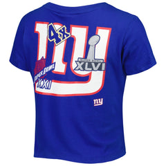 New York Giants New Era Women's Historic Champs T-Shirt - Royal discount