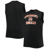 Cincinnati Bengals Big & Tall Muscle Tank Top - Black outlet