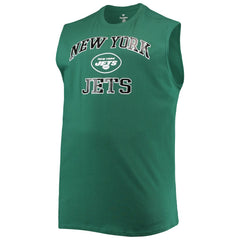 New York Jets Big & Tall Muscle Tank Top - Green for sale