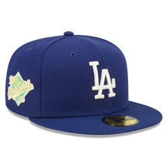 Los Angeles Dodgers 1988 World Series Champions Citrus Pop UV 59FIFTY Fitted Hat - Royal | New Era