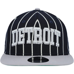 Detroit Tigers City Arch 9FIFTY Snapback Hat - Navy/Gray | New Era