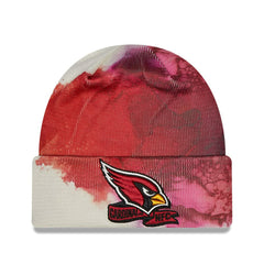 Arizona Cardinals New Era 2022 Sideline Ink Dye Cuffed Knit Hat - Cardinal outlet
