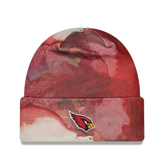 Arizona Cardinals New Era 2022 Sideline Ink Dye Cuffed Knit Hat - Cardinal outlet