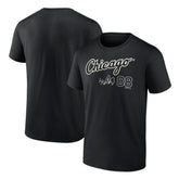 Luis Robert Chicago White Sox Player Name & Number T-Shirt - Black
