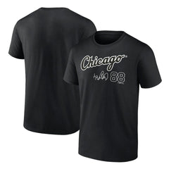 Luis Robert Chicago White Sox Player Name & Number T-Shirt - Black