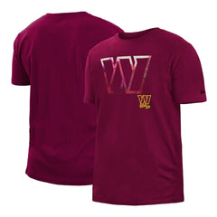 Washington Commanders New Era 2022 Sideline Ink Dye T-Shirt - Burgundy cheap