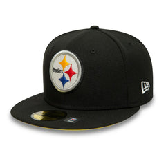 Pittsburgh Steelers New Era Super Bowl XL Citrus Pop 59FIFTY Fitted Hat - Black sale