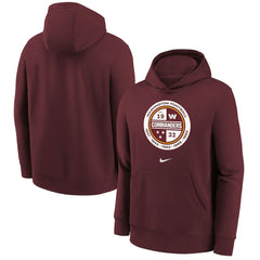 Washington Commanders Youth Alternate Logo Pullover Hoodie - Burgundy | Nike outlet