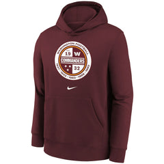 Washington Commanders Youth Alternate Logo Pullover Hoodie - Burgundy | Nike outlet