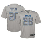 Jonathan Taylor Indianapolis Colts Youth Atmosphere Game Jersey - Gray | Nike discount