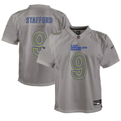 Matthew Stafford Los Angeles Rams Youth Atmosphere Game Jersey - Gray | Nike outlet