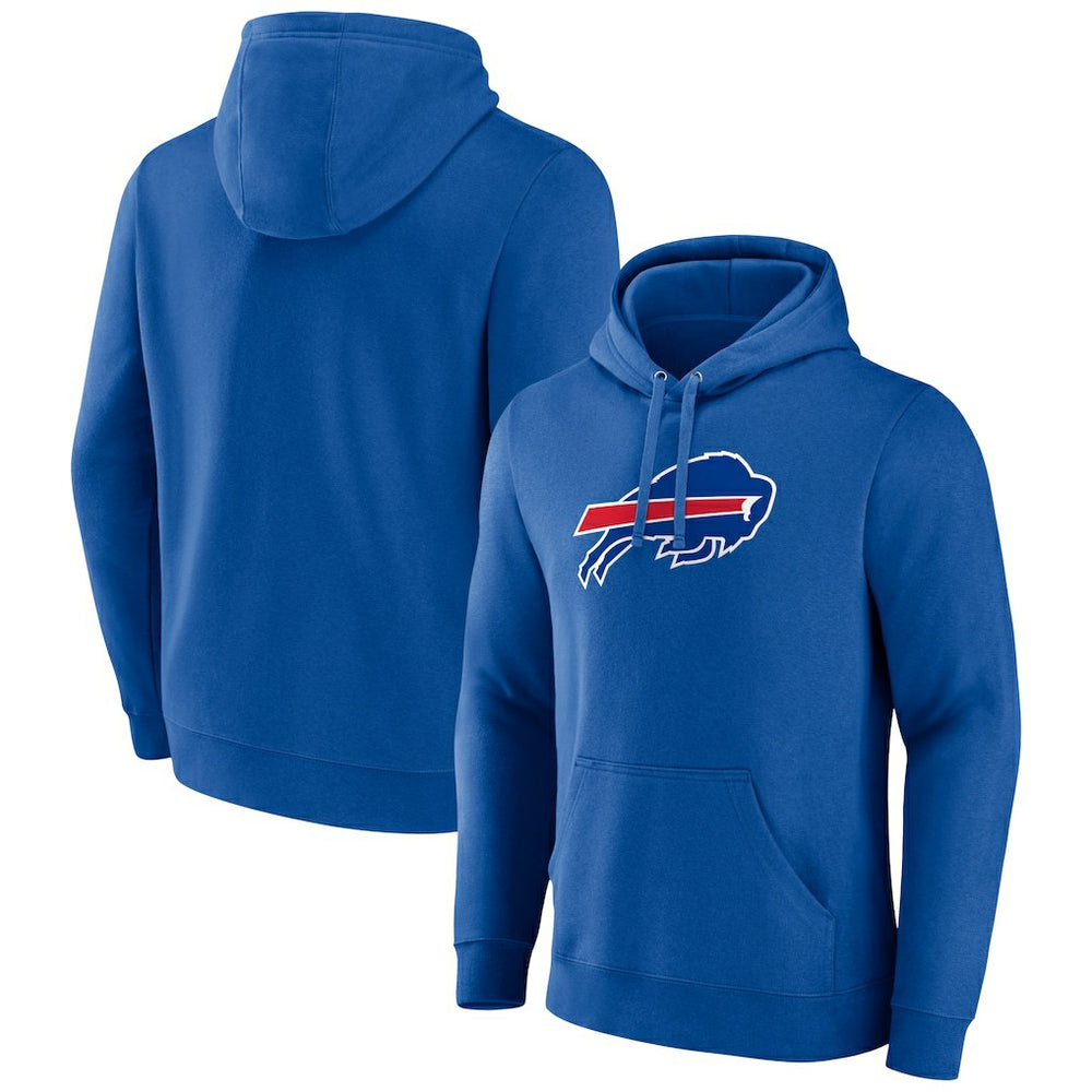 Buffalo Bills Primary Logo Fitted Pullover Hoodie - Royal outlet