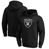 Las Vegas Raiders Primary Logo Fitted Pullover Hoodie - Black discount