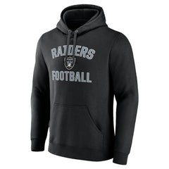Las Vegas Raiders Victory Arch Team Fitted Pullover Hoodie - Black for sale