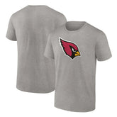 Arizona Cardinals Primary Logo T-Shirt - Heather Gray for sale
