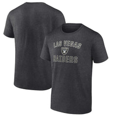 Las Vegas Raiders Victory Arch T-Shirt - Heather Charcoal outlet