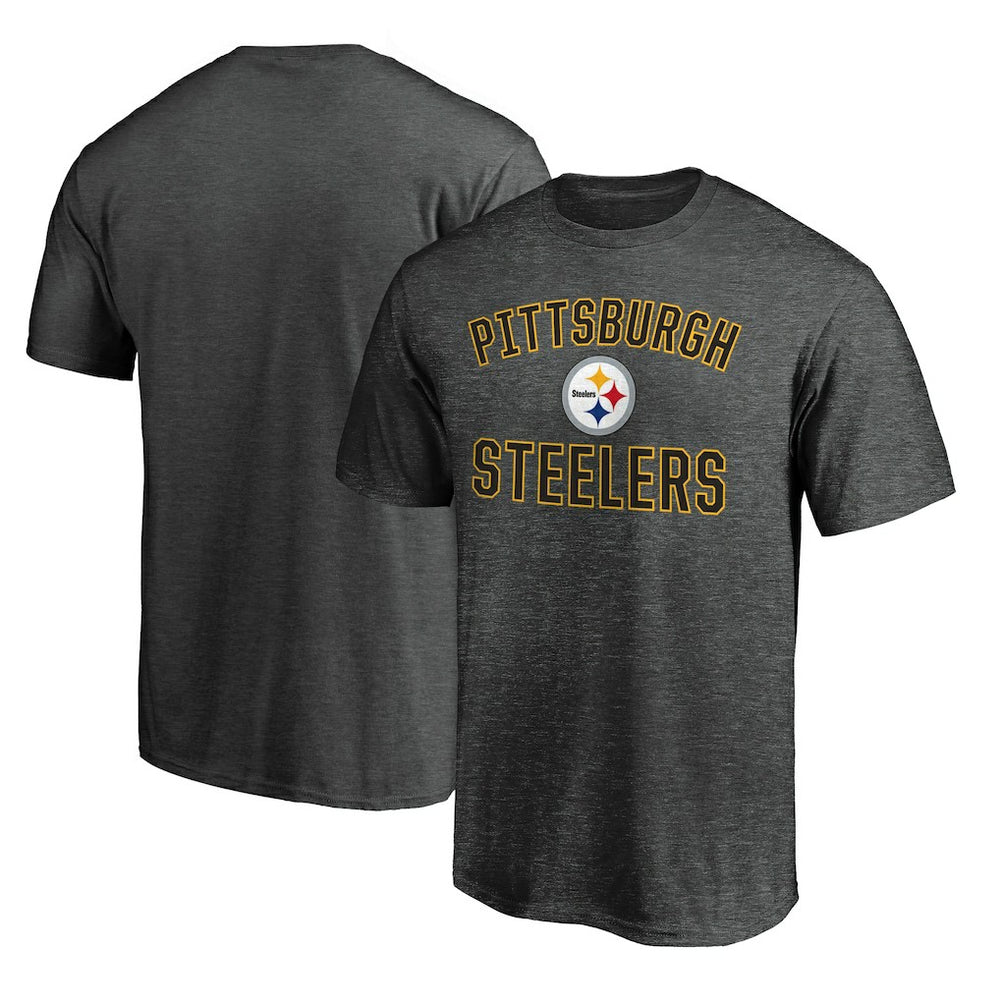 Pittsburgh Steelers Victory Arch T-Shirt - Heather Charcoal online