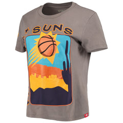 Phoenix Suns Sportiqe Women's Street Capsule Arcadia T-Shirt - Charcoal on sale