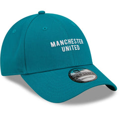 Manchester United New Era Seasonal 9FORTY Adjustable Hat - Turquoise | New Era for sale