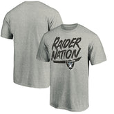 Las Vegas Raiders Hometown Collection Raider Nation T-Shirt - Heathered Gray on sale