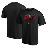 Tampa Bay Buccaneers Midnight Mascot Team Logo T-Shirt - Black online
