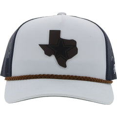 Dallas Cowboys HOOey State Patch Trucker Snapback Hat - White/Navy outlet