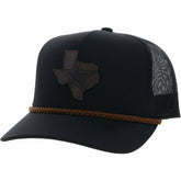 Dallas Cowboys HOOey State Patch Trucker Snapback Hat - Black cheap