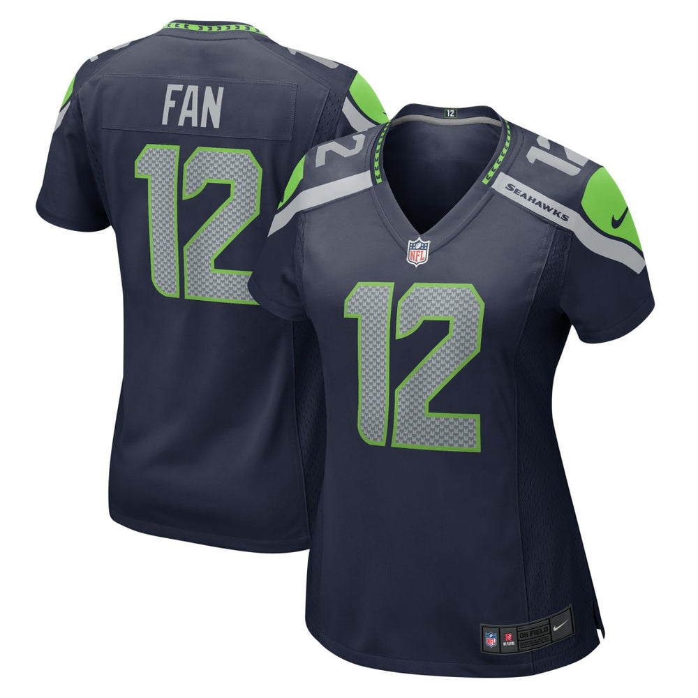 12s Seattle Seahawks Women's Player Jersey - Navy | Nike discount