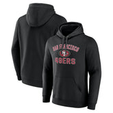 San Francisco 49ers Victory Arch Team Fitted Pullover Hoodie - Black sale