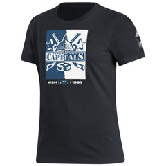 Washington Capitals adidas Women's Reverse Retro 2.0 Playmaker T-Shirt Black