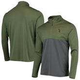 Chicago White Sox Levelwear Delta Pursue Quarter-Zip Jacket - Olive