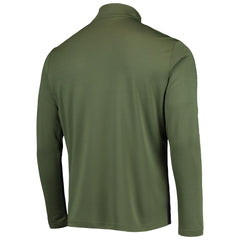 New York Mets Levelwear Delta Pursue Quarter-Zip Jacket - Olive
