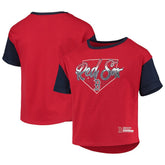 Boston Red Sox Girls Youth Bleachers T-Shirt - Red